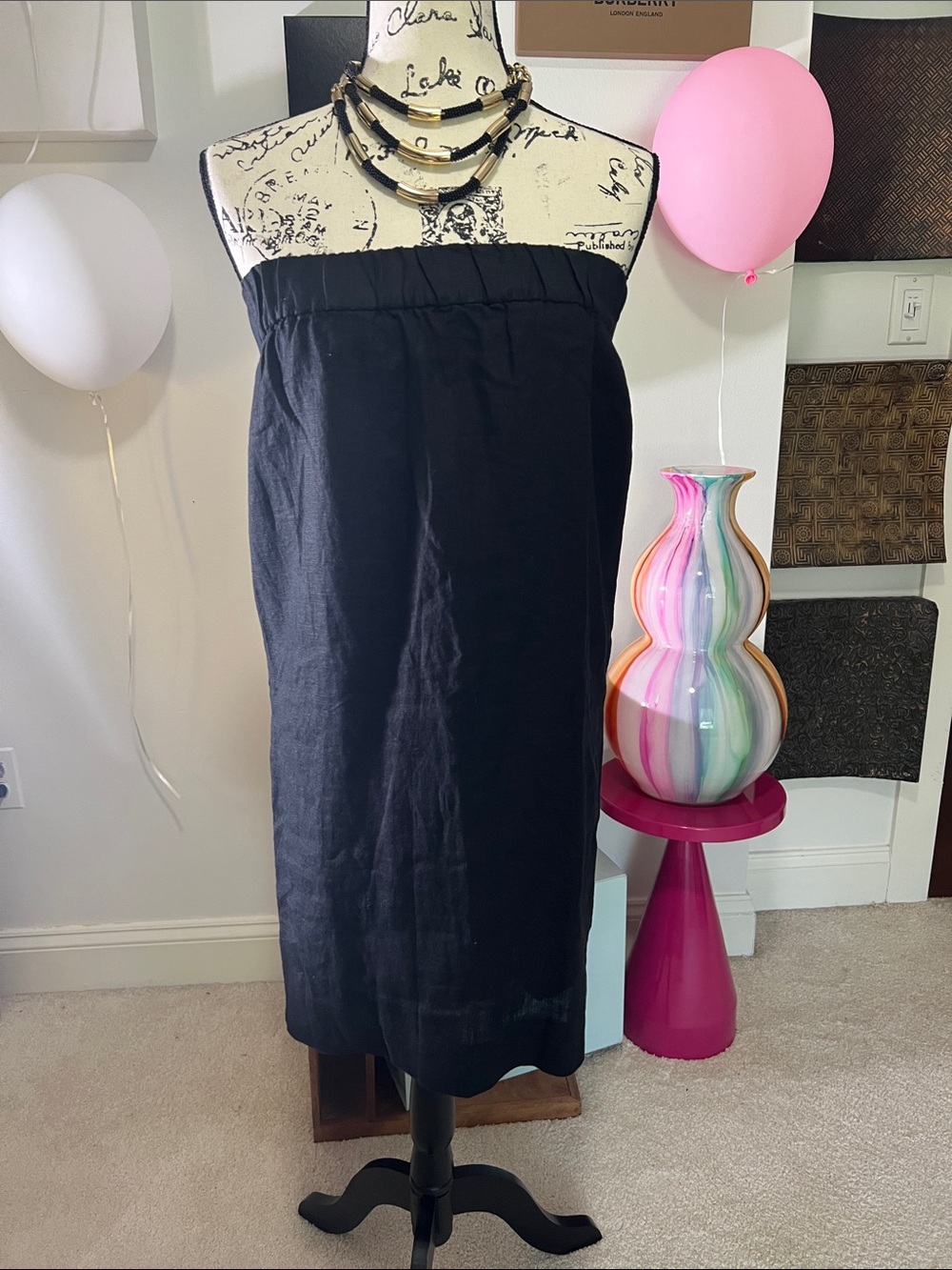 J CREW Black Strapless Women’s Dress/Skirt